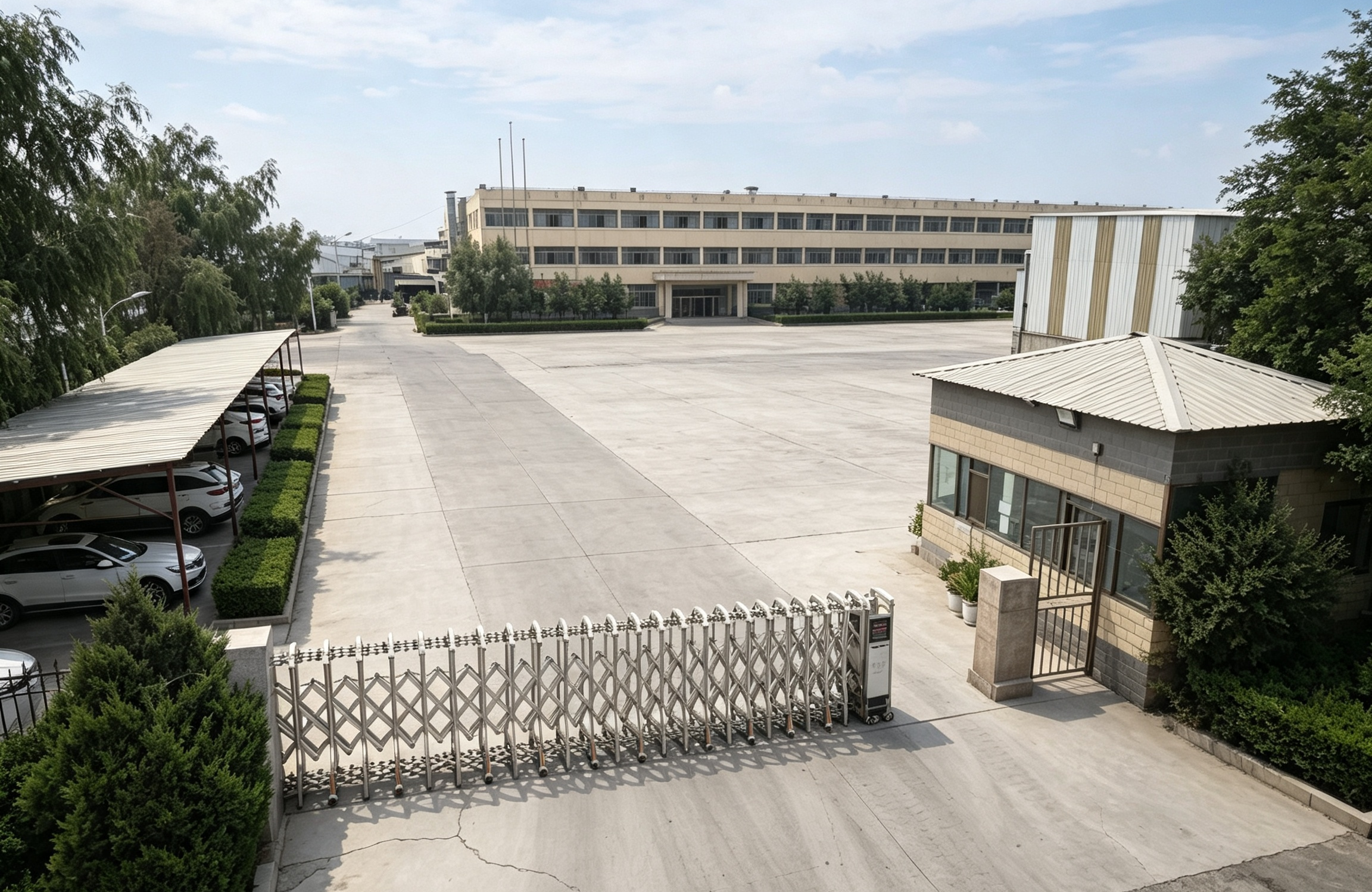 Gansu Jinli factory aerial view - Zhenze Trading production base